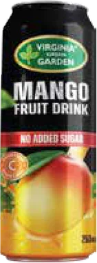 Mango Fruit Drink No Added Sugar